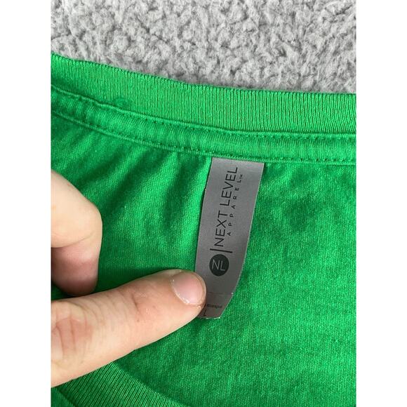 National Lampoons Christmas Vacation Shirt Mens Large Green Why Is Carpet Wet - Picture 6 of 11